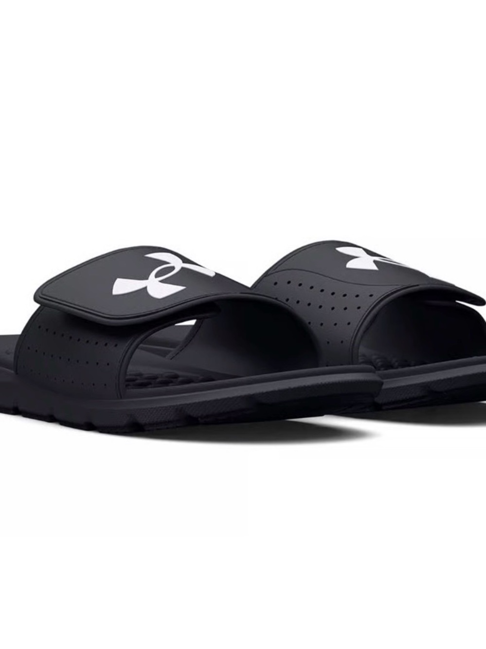 NWT! Under Armour Men's Ignite Pro Slides Size 18 Black/Black
Sandals